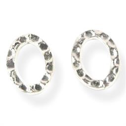 Banket ovale ringe 10 x 14 mm, 2 stk.